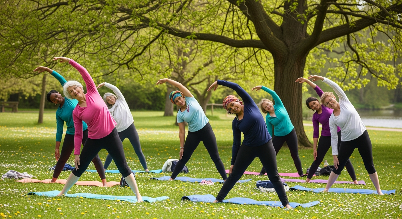 Yoga and Pilates for Menopause Relief: Mind-Body Benefits