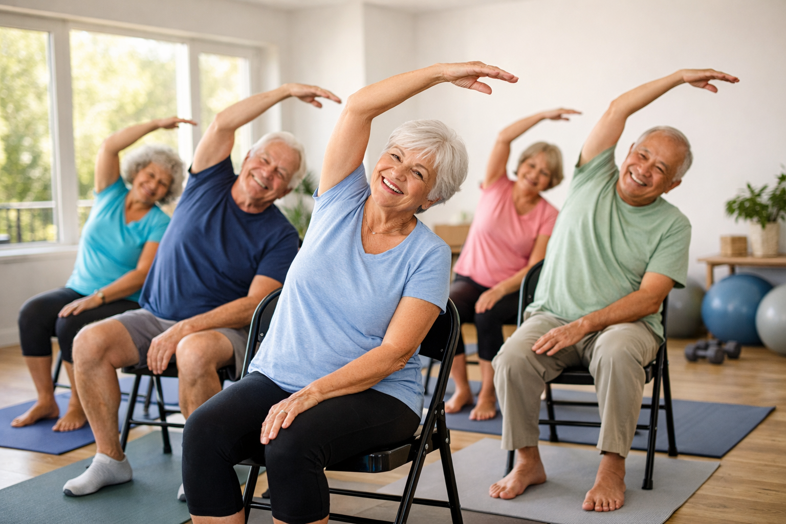 Chair Yoga for Seniors: The Complete Beginner Guide to Flexible, Pain-Free Joints