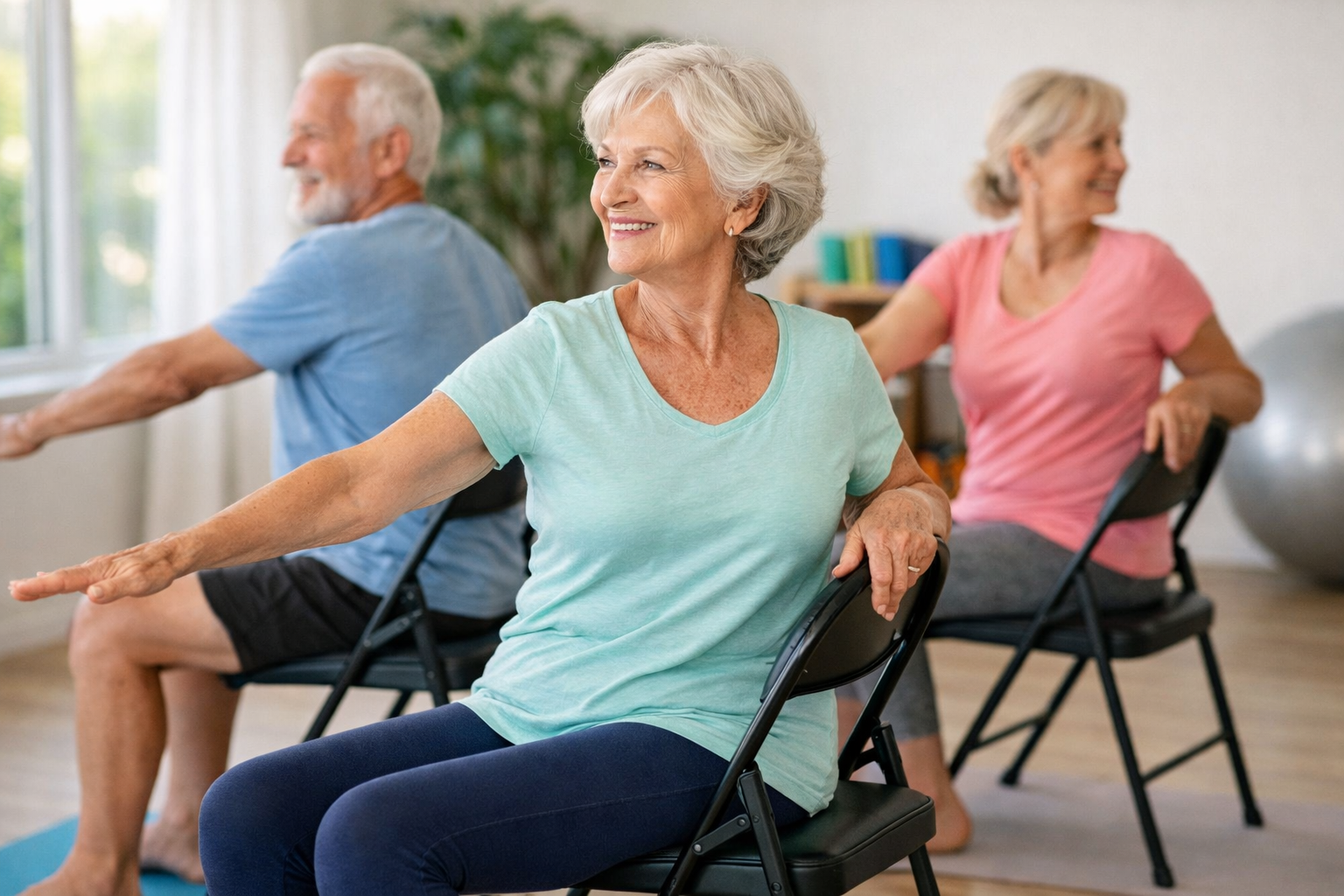 Chair Yoga for Seniors: The Complete Beginner Guide to Flexible, Pain-Free Joints — image 3