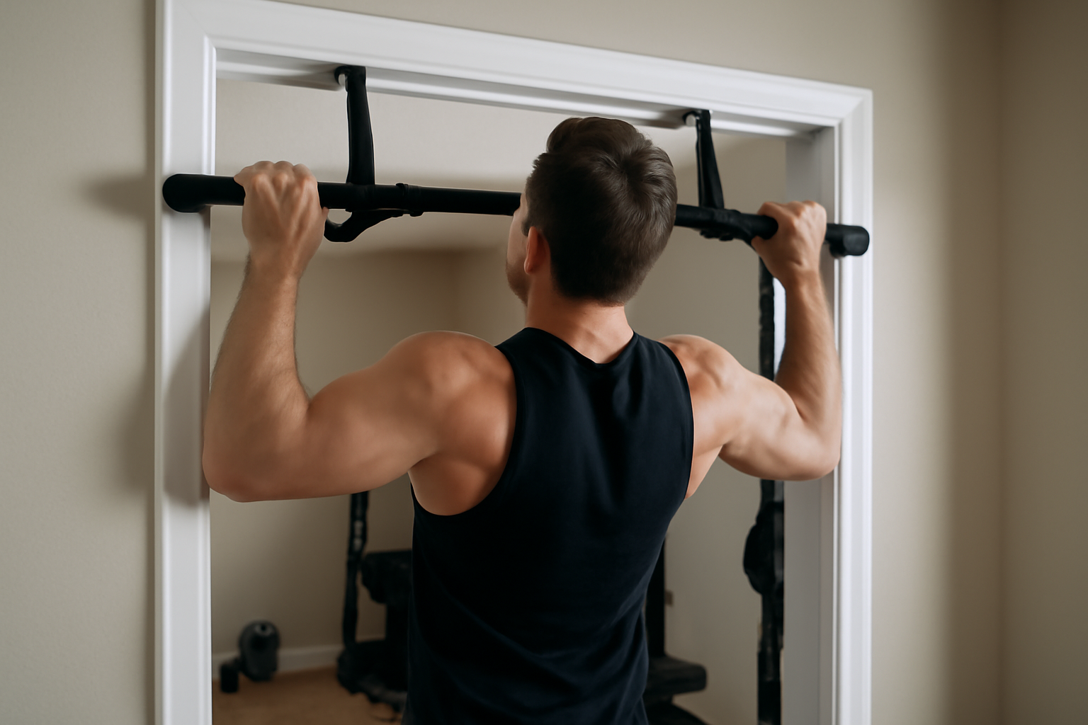 I Bought a Pull-Up Bar for My Door Frame and Used It Every Day for 60 Days