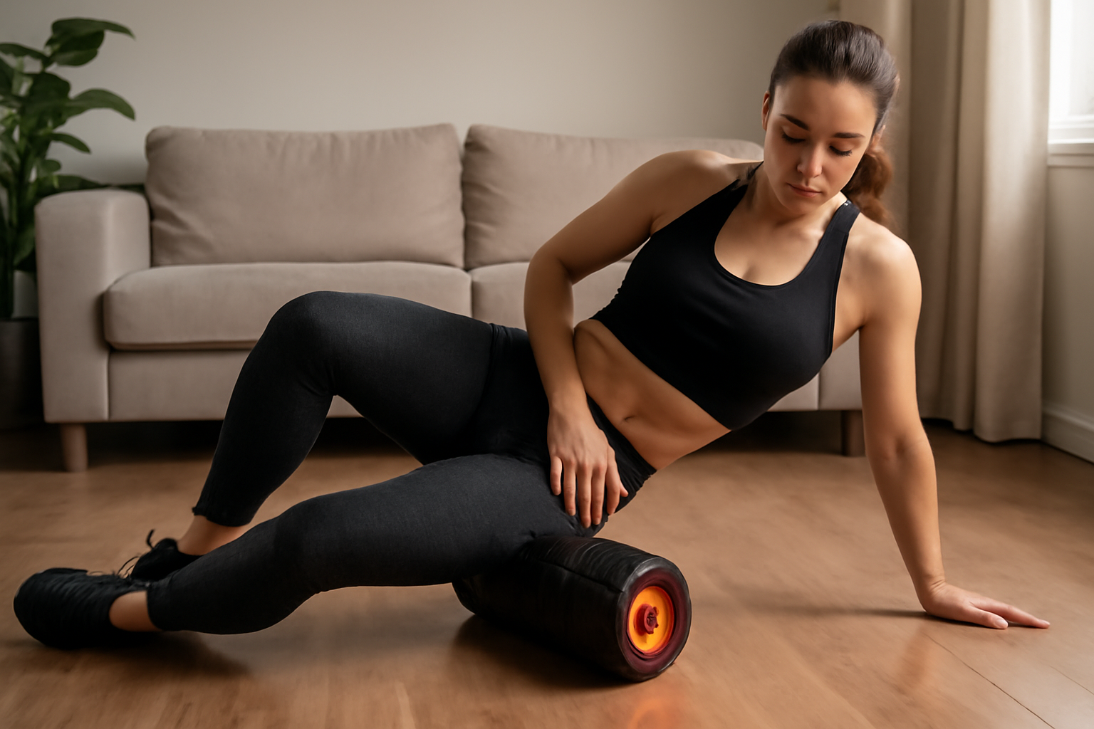 I Tested the Hyperice Vyper 3 Vibrating Foam Roller on My IT Band